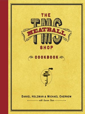 cover image of The Meatball Shop Cookbook
